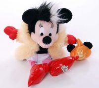 Disney World Minnie Mouse CRUELLA Halloween 2002 Plush